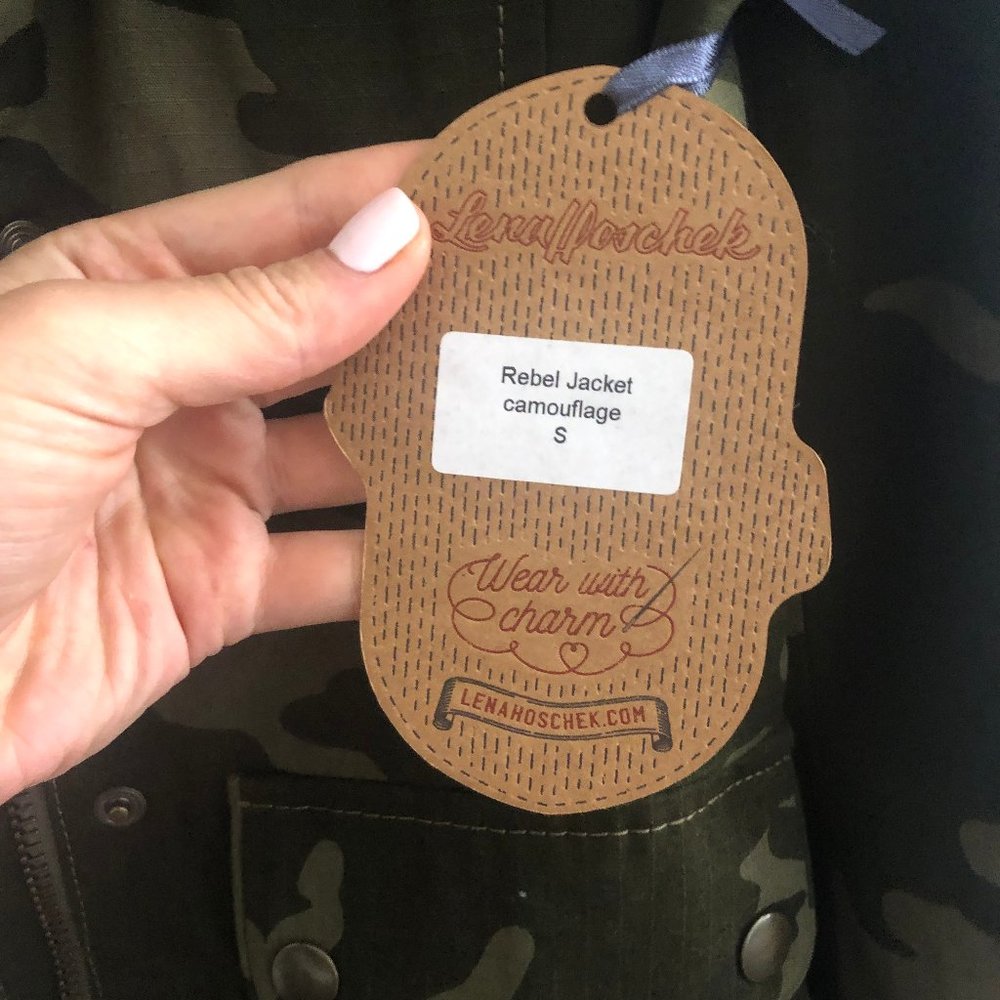 NWT Lena Hoschek "Rebel Jacket camouflage" small! - Picture 7 of 9